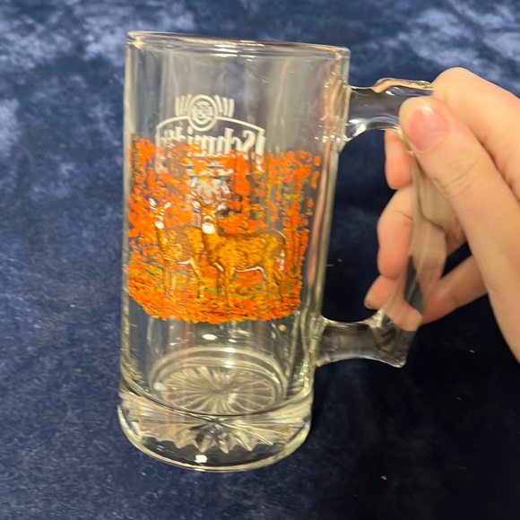 VTG Schmidt Deer Glass Mug - Picture 3 of 5